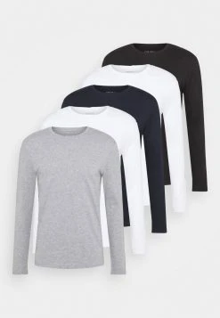 Pier One 5 PACK - T-shirt à manches longues Prix Exclusifs t-shirts col rond homme -VêtementsElite Boutique 0040d79b22c848e294c0eb73581cab32 1