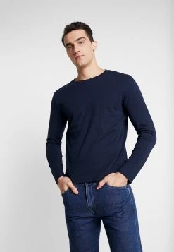 Qualité Excellente Pier One T-shirt à manches longues t-shirts col rond homme