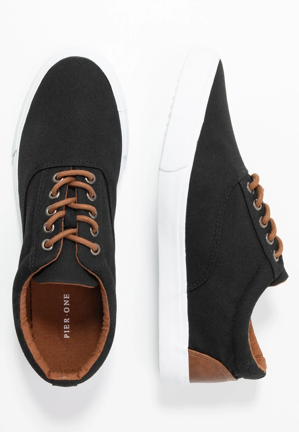 Excellente qualité Pier One Baskets basses baskets & sneakers rond homme 4 Excellente qualité Pier One Baskets basses baskets & sneakers rond homme – Image 2