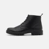 Pier One Réduction Bottines à lacets bottes rond homme