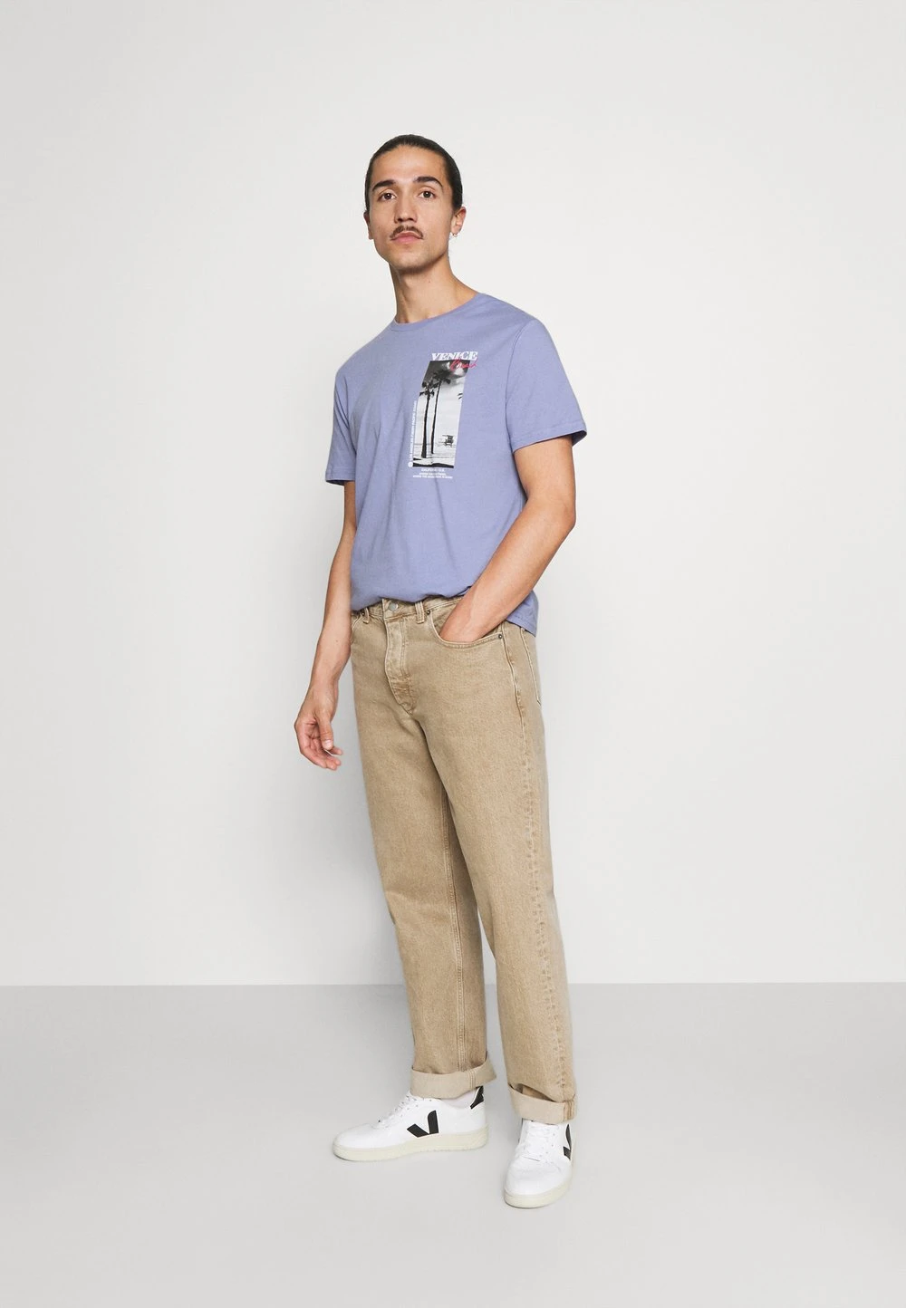 Pier One Garantie De Qualité 100% T-shirt imprimé t-shirts col rond homme 4 Pier One Garantie De Qualité 100% T-shirt imprimé t-shirts col rond homme – Image 2