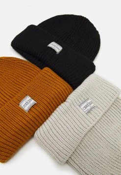Pier One 3 PACK UNISEX - Bonnet Meilleure qualité casquettes, bonnets et chapeaux couleur unie -VêtementsElite Boutique 0a36bef130fd429cb8e08533adf60799