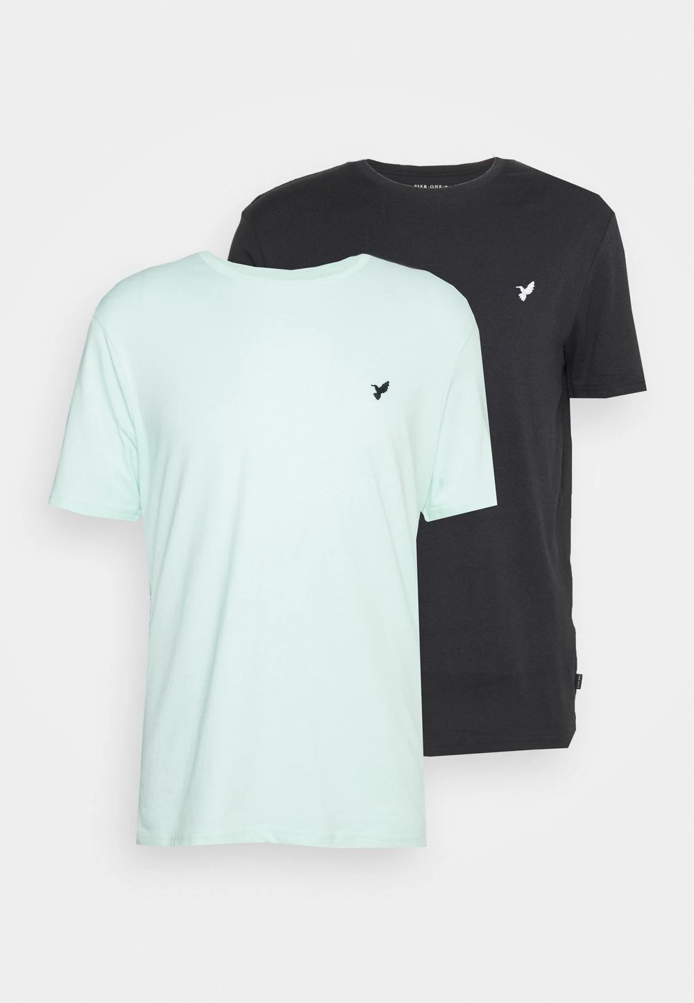 Pier One En Remise 2 PACK - T-shirt basique t-shirts col rond homme 8 Pier One En Remise 2 PACK - T-shirt basique t-shirts col rond homme – Image 6