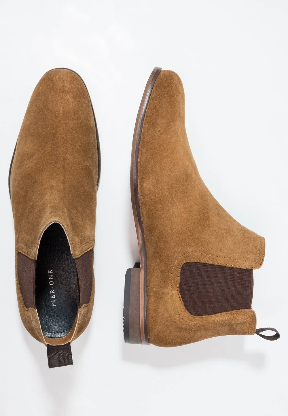 Première Qualité Pier One LEATHER - Bottines bottes rond homme 4 Première Qualité Pier One LEATHER - Bottines bottes rond homme – Image 2