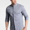 Pier One Chemise En Remise chemises col mao homme -VêtementsElite Boutique 17696153bbf74f6cbe7a629398f9d396