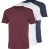 Qualité Fiable Pier One 3 PACK - T-shirt basique t-shirts col rond homme