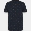Pier One En Remise T-shirt imprimé t-shirts col rond homme