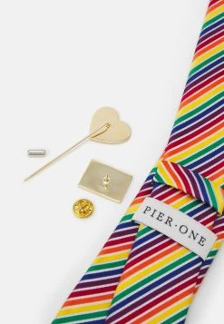 Prix Dégriffé Pier One PRIDE RAINBOW PINS SET - Cravate cravates et nœuds papillon multicolore homme -VêtementsElite Boutique 279b4fb9be4742b397bb4f4483afc6c6