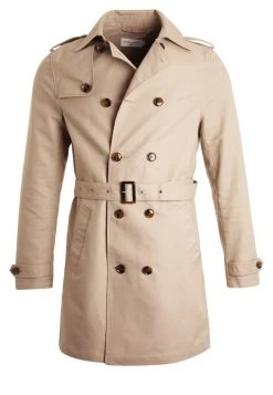 Pier One Première Qualité Trench manteaux boutons homme -VêtementsElite Boutique 285278e2252448f29ee76e9f84465af9 2
