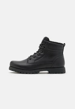 Prix Jamais Vus Pier One Bottines à lacets boots et bottes rond homme
