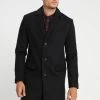 Pier One excellente qualité Manteau classique manteaux col revers homme -VêtementsElite Boutique 302ac808b7c1478ba5ddf9b47a0762e2