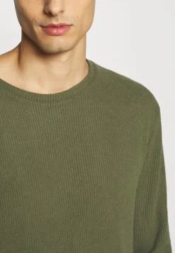 Prix Cassé Pier One RIBBED LOUNGE TOP - Haut de pyjama pyjamas col rond homme -VêtementsElite Boutique 30eb96f07ee14dc680beb37320e0e987