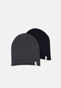 Pier One 2 PACK - Bonnet Prix De Rêve casquettes et bonnets chiné homme
