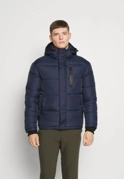 Bonne Qualité Pier One Veste d'hiver vestes fermeture éclair homme