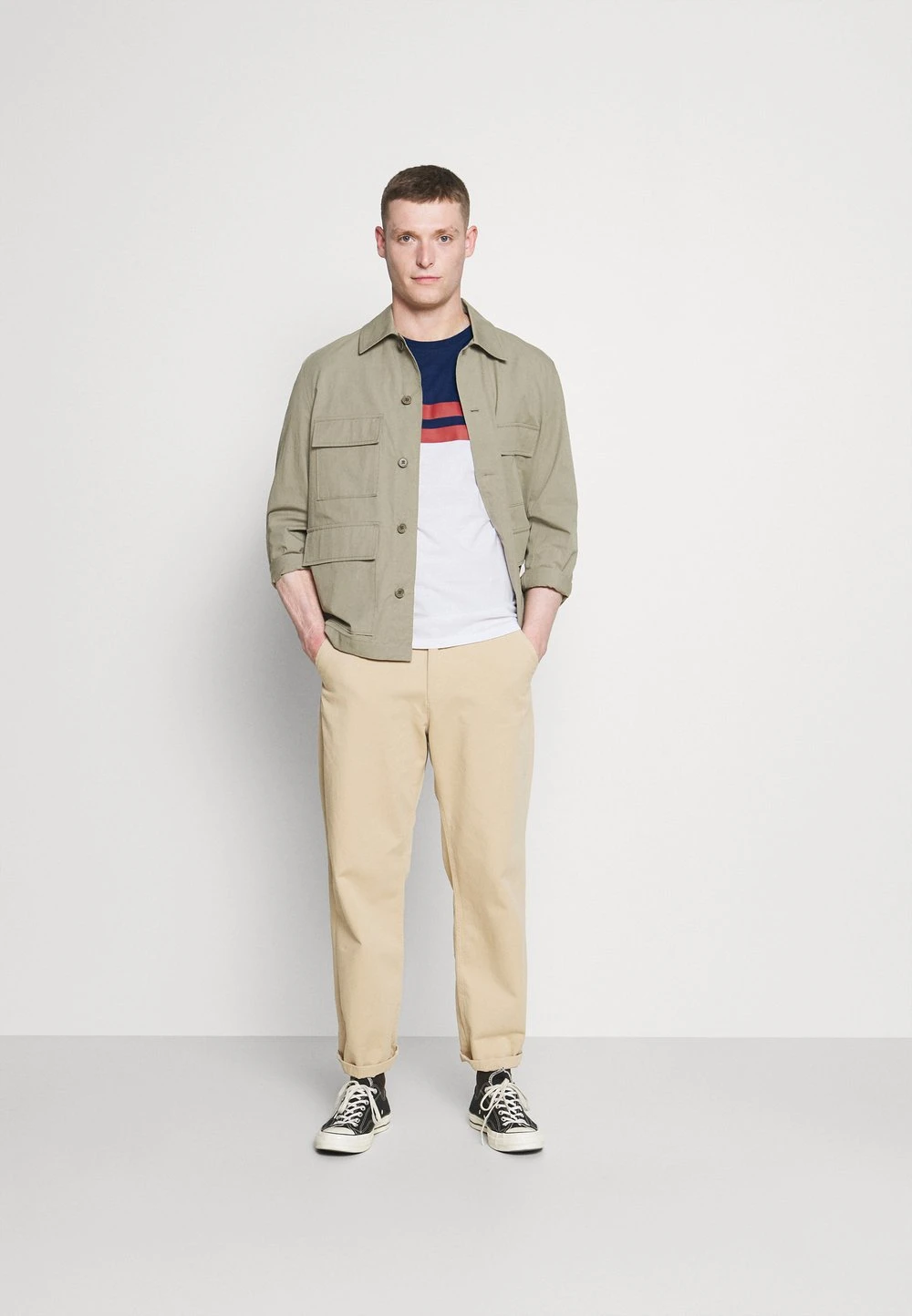 Pier One qualité absolue T-shirt imprimé t-shirts col rond homme 4 Pier One qualité absolue T-shirt imprimé t-shirts col rond homme – Image 2