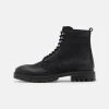 Pier One LEATHER - Bottines à lacets Bas Prix bottes rond homme