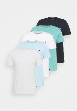 Pier One 5 PACK - T-shirt basique Prix Gelé t-shirts col rond homme -VêtementsElite Boutique 3fe4ededb7e446c69186309619c33f40