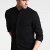 Promos Pier One Chemise chemises col mao homme -VêtementsElite Boutique 4a277612a7954d09913470ffd60ca239