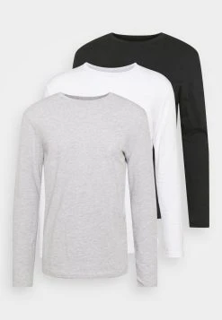 Prix Réduit Pier One 3 PACK - T-shirt à manches longues t-shirts col rond homme -VêtementsElite Boutique 5065377fc72c4fd496763a2b57fb6a7f