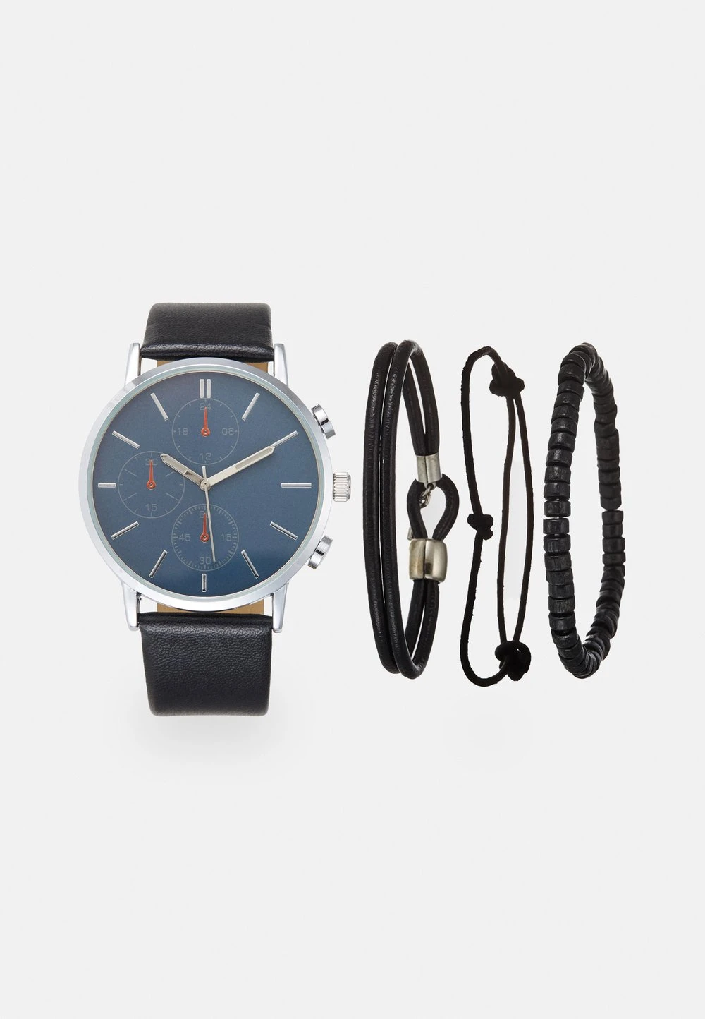 Prix Sacrifiés Pier One SET - Montre montres et bijoux boucle ardillon homme 10 Prix Sacrifiés Pier One SET - Montre montres et bijoux boucle ardillon homme – Image 8
