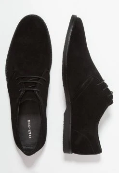 Pier One LEATHER - Chaussures à lacets Qualité Excellente derbies et richelieus rond homme -VêtementsElite Boutique 5355e7a8a4af40ac884841f0b6f2f651