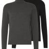 Pier One 2 PACK - Pullover Prix Bradés pulls & gilets col roulé homme
