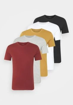 Prix Ourlé Pier One 5 PACK - T-shirt basique t-shirts & polos col rond homme -VêtementsElite Boutique 5678841ae5a9410890b230c08f47da25 4
