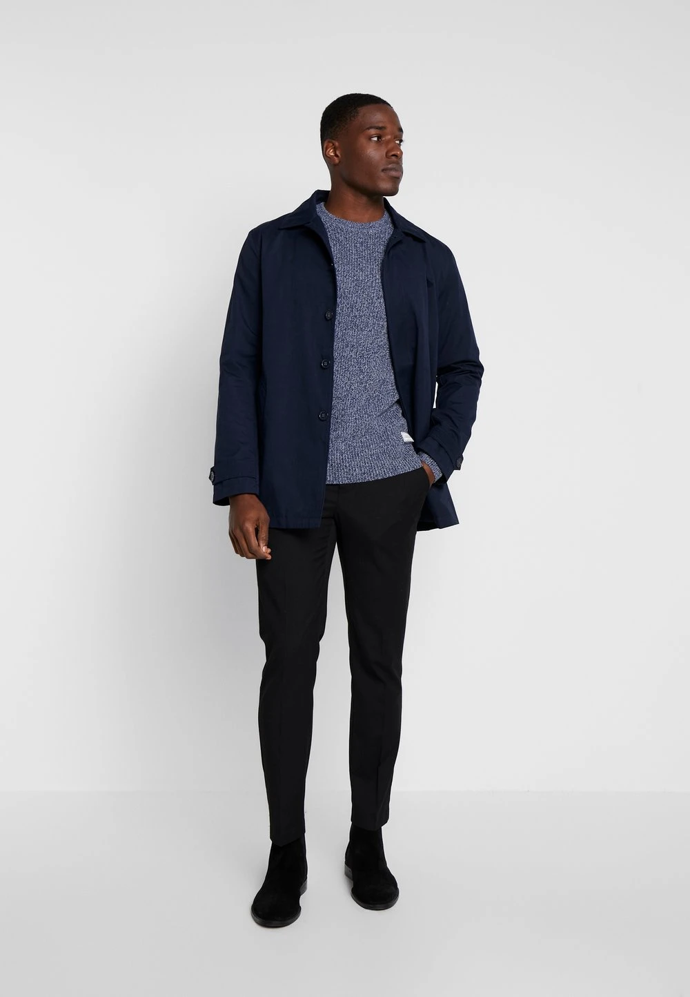 Pier One Assurance De l’Authenticité MULTICOLOUR HALF CARDIGAN JUMPER - Pullover pulls et gilets col rond homme 4 Pier One Assurance De l’Authenticité MULTICOLOUR HALF CARDIGAN JUMPER - Pullover pulls et gilets col rond homme – Image 2