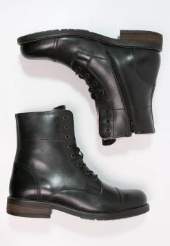 Prix Compétitif Pier One Bottines à lacets bottes rond homme -VêtementsElite Boutique 61eb647f97134211a0226501531b078d