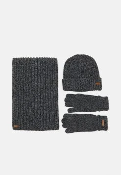 Pier One 50% Off De Vente SET - Écharpe casquettes, bonnets et chapeaux chiné homme