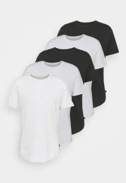 Pier One 50% Off De Vente 5 PACK - T-shirt basique t-shirts col rond homme -VêtementsElite Boutique 654f2e2ce13d4a31bde45dfac60cc6a2