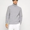 Promos Pier One NEW CABLE TURTLENECK JUMPER - Pullover pulls & gilets col roulé homme -VêtementsElite Boutique 6553a1ed2ec2425d974026e8f175b30b