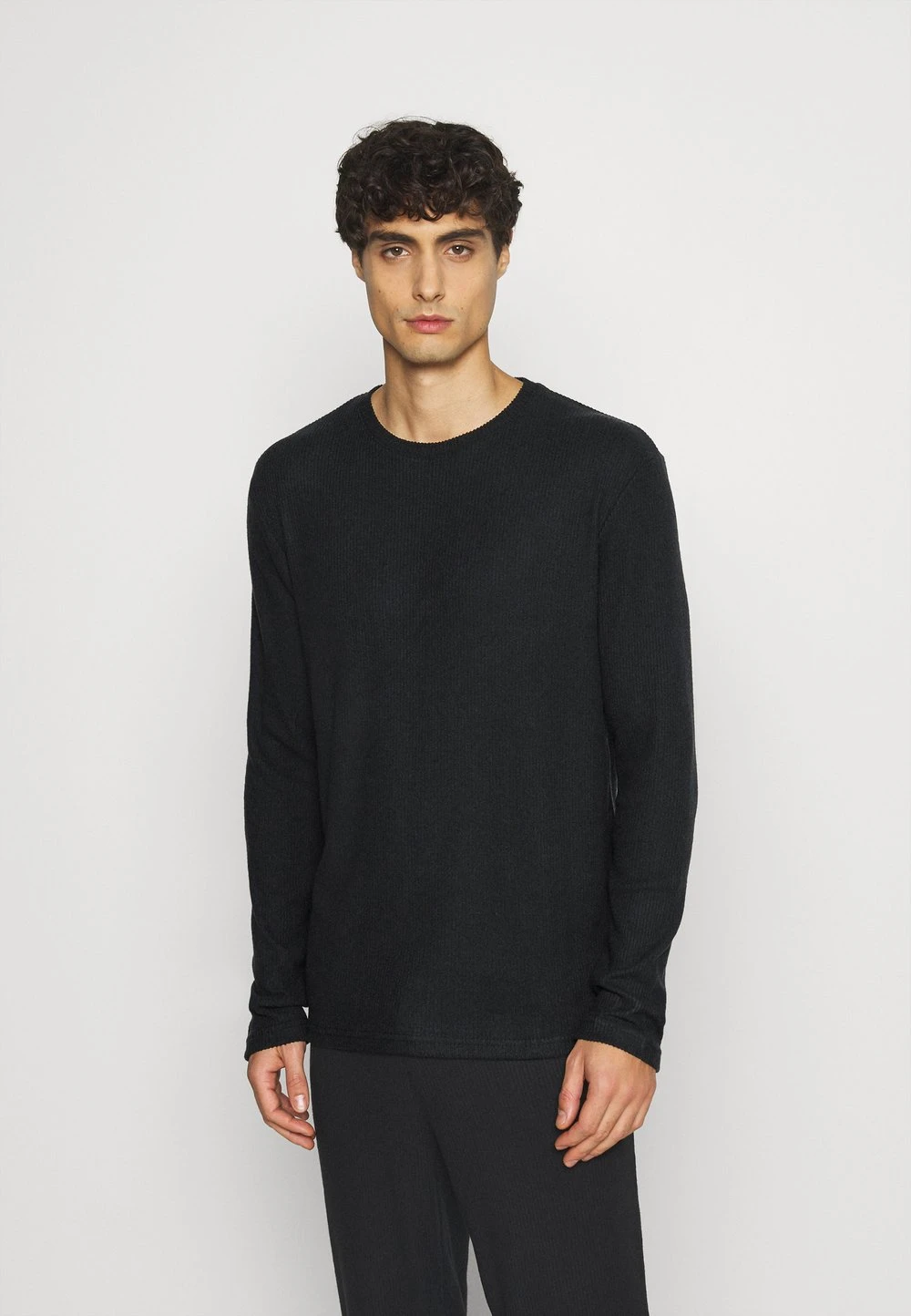 Prix Allégé Pier One RIBBED LOUNGE TOP - Haut de pyjama pyjamas col rond homme 3 Prix Allégé Pier One RIBBED LOUNGE TOP - Haut de pyjama pyjamas col rond homme