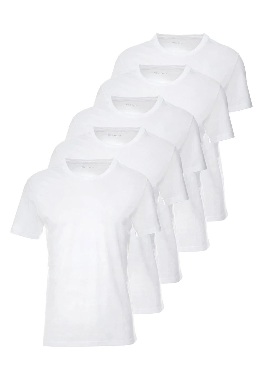 Pier One 5 PACK - T-shirt basique Un Tarif Préférentiel t-shirts col rond homme 19 Pier One 5 PACK - T-shirt basique Un Tarif Préférentiel t-shirts col rond homme – Image 17