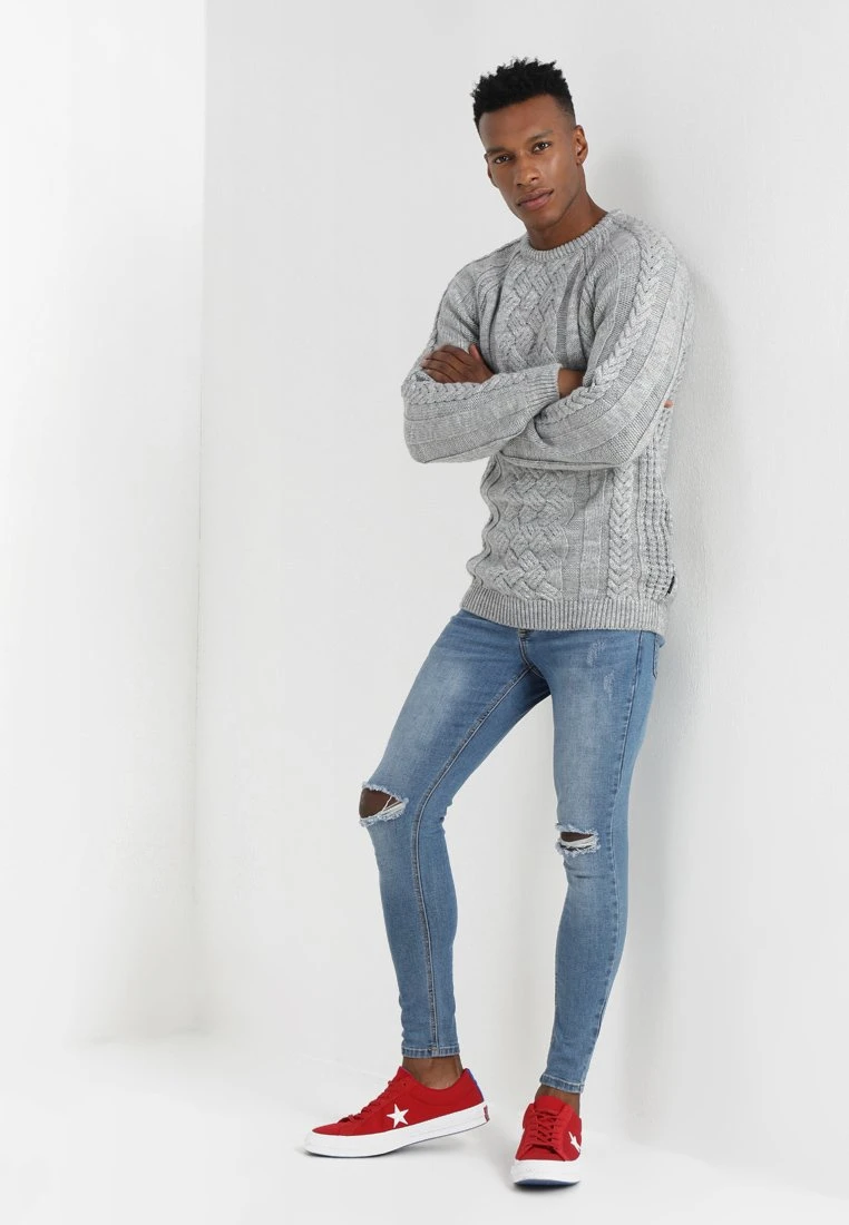 Petit Prix Pier One Pullover pulls et gilets col rond homme 4 Petit Prix Pier One Pullover pulls et gilets col rond homme – Image 2