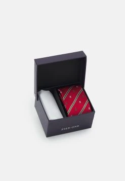 Pier One Qualité garantie 100% CHRISTMAS GIFT SET - Cravate cravates et nœuds papillon rayures homme -VêtementsElite Boutique 7ef53a9d390543beafa1d800543906da