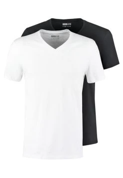 Prix Raisonnable Pier One 2 PACK - T-shirt basique t-shirts col en v homme -VêtementsElite Boutique 7f713aa7d0cf4680ab0acb77eb634838 1