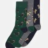50% Off De Vente Pier One 3 PACK - Chaussettes sous-vêtements chiné homme