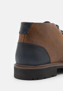 Prix Ourlé Pier One LEATHER - Chaussures à lacets derbies, richelieus & chaussures bateau rond homme -VêtementsElite Boutique 8094a2dc6bd448a3beb526e9a6f72908