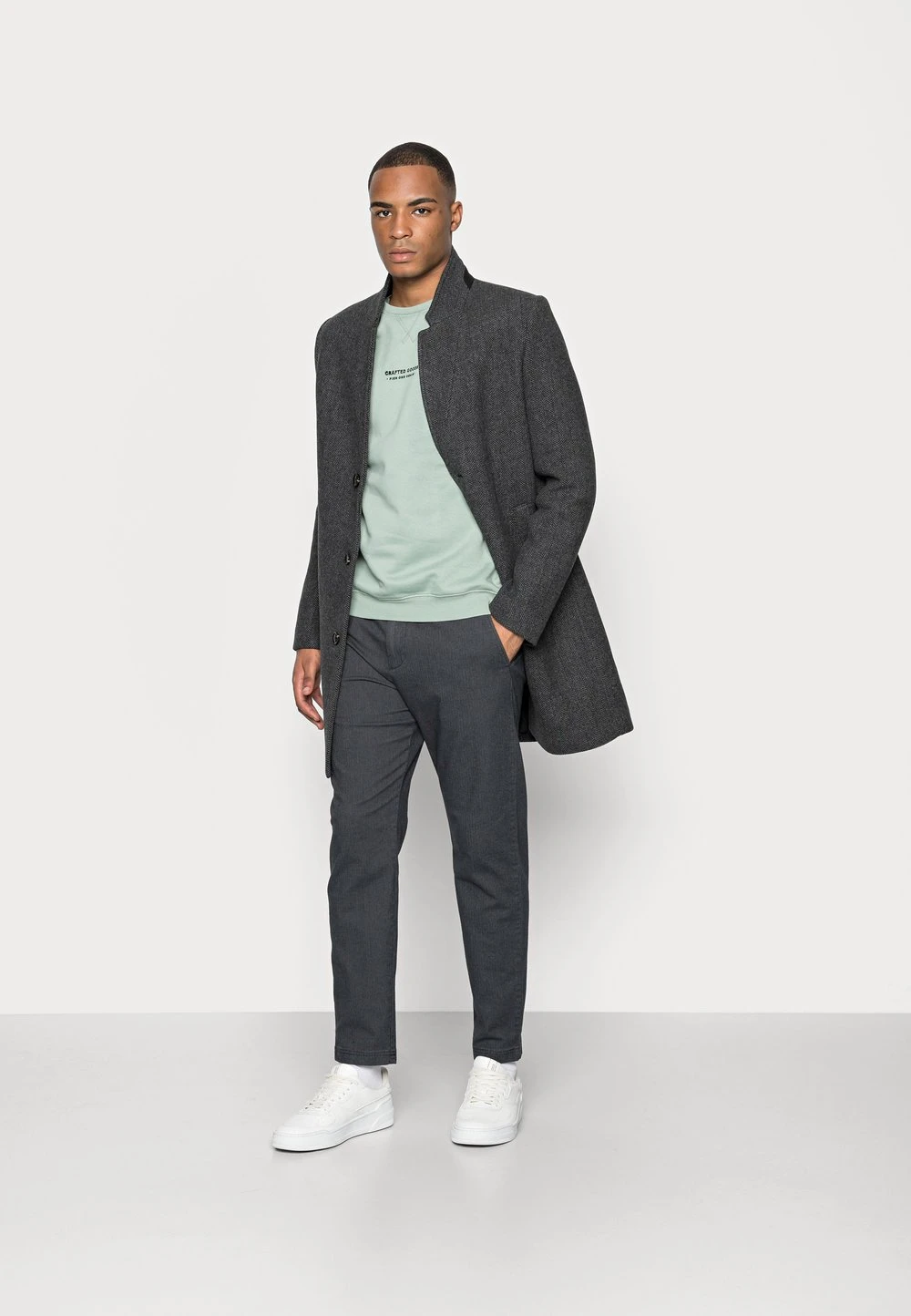 Prix Incroyables Pier One CRAFTED GOODS CREW - Sweatshirt pulls et gilets col rond homme 4 Prix Incroyables Pier One CRAFTED GOODS CREW - Sweatshirt pulls et gilets col rond homme – Image 2