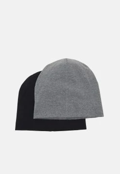 Un Tarif Préférentiel Pier One 2 PACK UNISEX - Bonnet casquettes, bonnets et chapeaux couleur unie