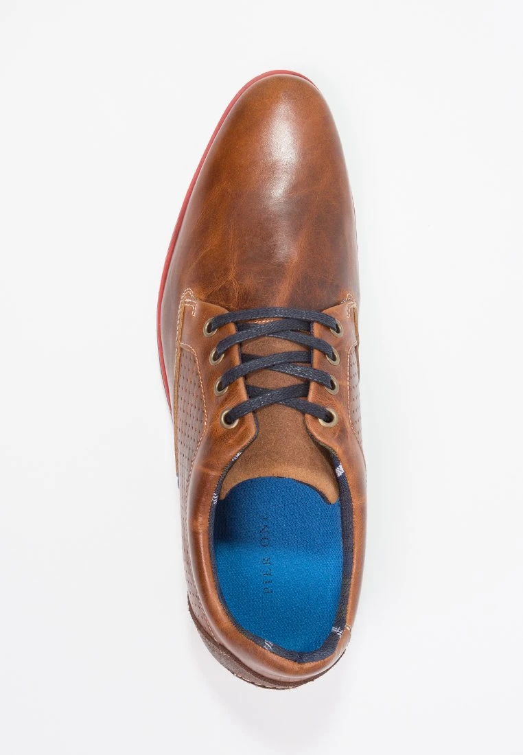 Pier One Prix Usine LEATHER - Chaussures à lacets derbies et richelieus rond homme 4 Pier One Prix Usine LEATHER - Chaussures à lacets derbies et richelieus rond homme – Image 2