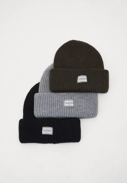 Pier One 3 PACK UNISEX - Bonnet Meilleure qualité casquettes, bonnets et chapeaux couleur unie -VêtementsElite Boutique 9564f57036ed4fc88176a8b2b7fa6091 4