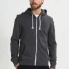Bonne Qualité Pier One Sweat à capuche zippé pulls et gilets homme