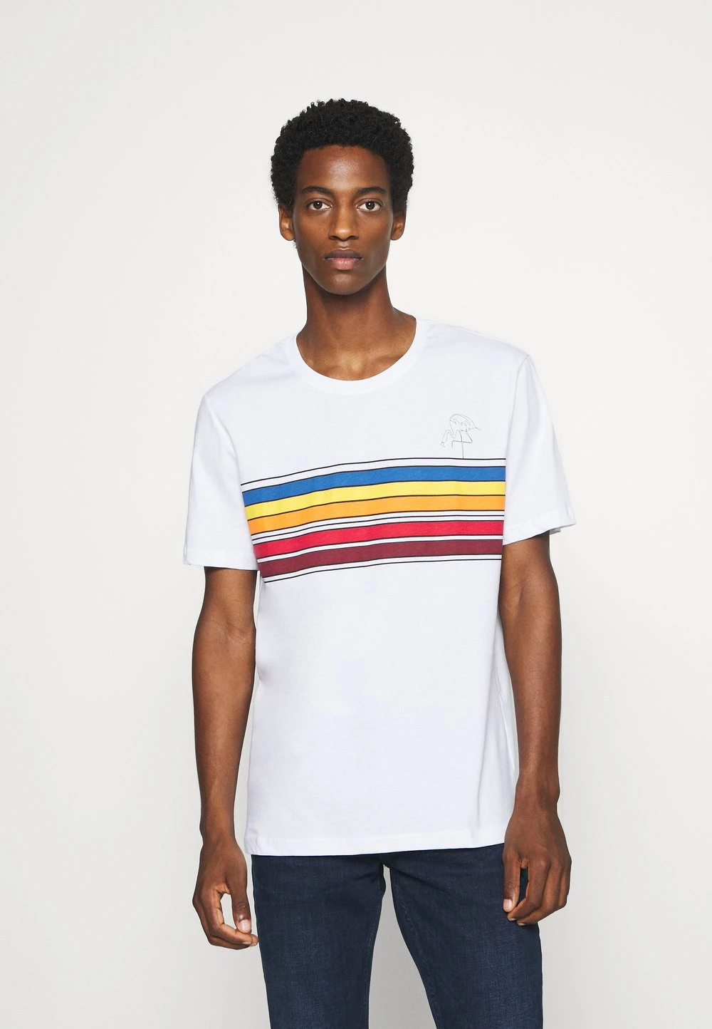 Pier One Première Qualité T-shirt imprimé t-shirts col rond homme 3 Pier One Première Qualité T-shirt imprimé t-shirts col rond homme