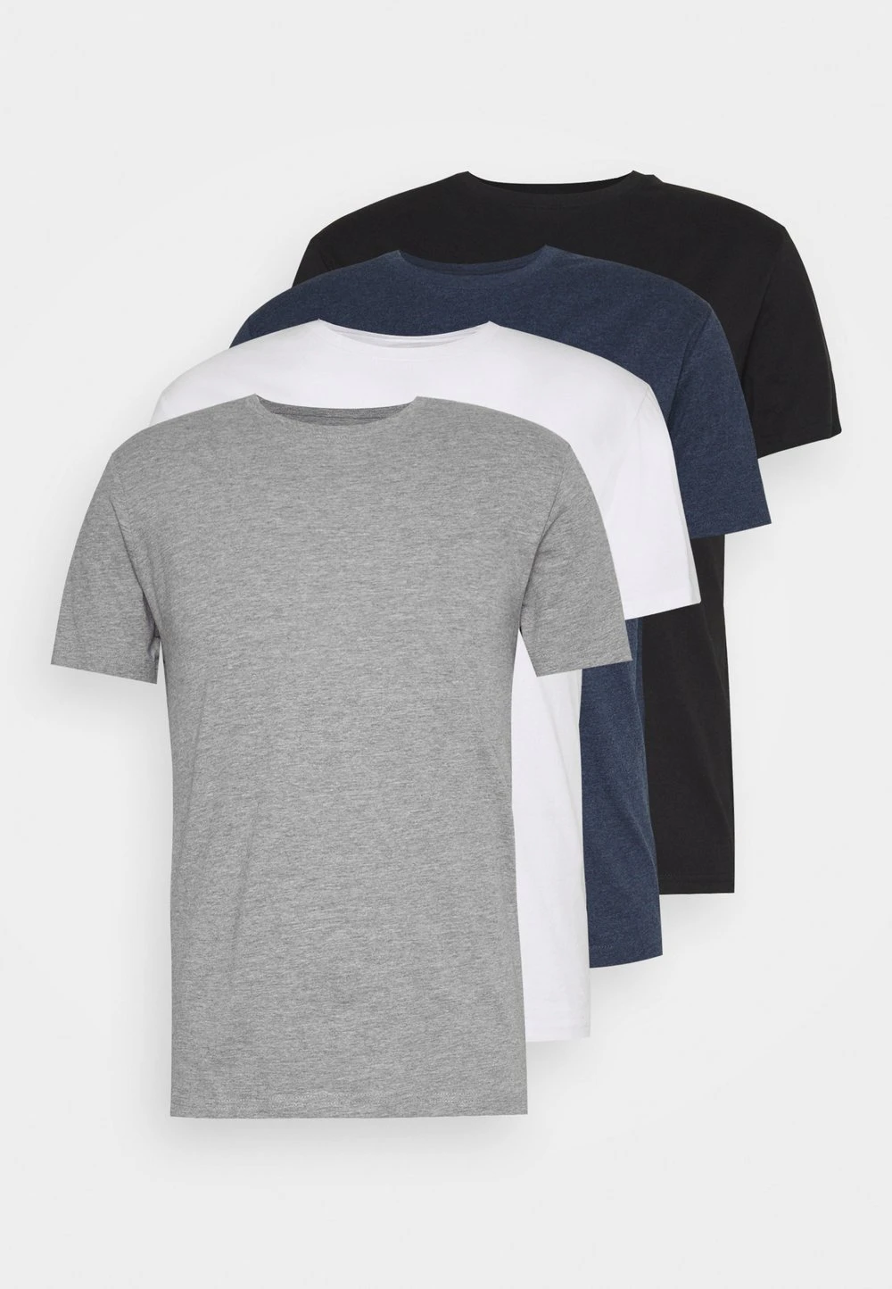 Pier One 4 PACK - T-shirt basique Qualité Fiable t-shirts col rond homme 6 Pier One 4 PACK - T-shirt basique Qualité Fiable t-shirts col rond homme – Image 4