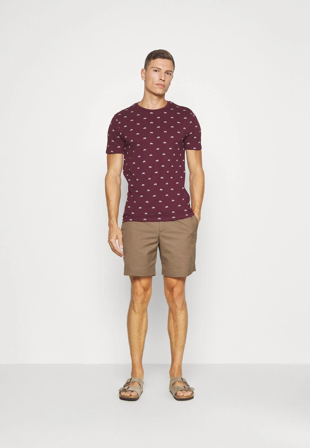 Meilleure qualité Pier One T-shirt imprimé t-shirts & polos col rond homme 4 Meilleure qualité Pier One T-shirt imprimé t-shirts & polos col rond homme – Image 2