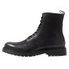 Pier One LEATHER - Bottines à lacets Haute Qualité bottes rond homme