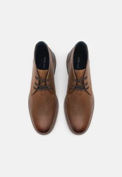 Prix Ourlé Pier One LEATHER - Chaussures à lacets derbies, richelieus & chaussures bateau rond homme -VêtementsElite Boutique b0ef8e001470436daae3f8418a75a7b8