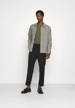 Bon Rapport Coût-Efficacité Pier One 3 PACK - T-shirt à manches longues t-shirts col rond homme